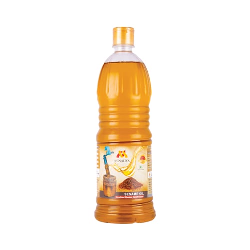 Minaliya wooden Cold Pressed Sesame Oil 500ml - Minaliya Mara Chekku Wood Pressed Oil
