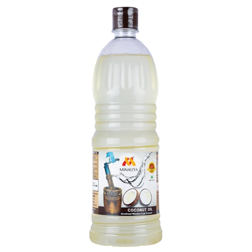 Minaliya Wooden Cold Pressed Coconut Oil 1 Ltr