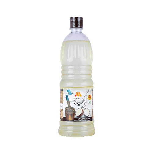 Minaliya wooden Cold Pressed Coconut Oil 500 ml