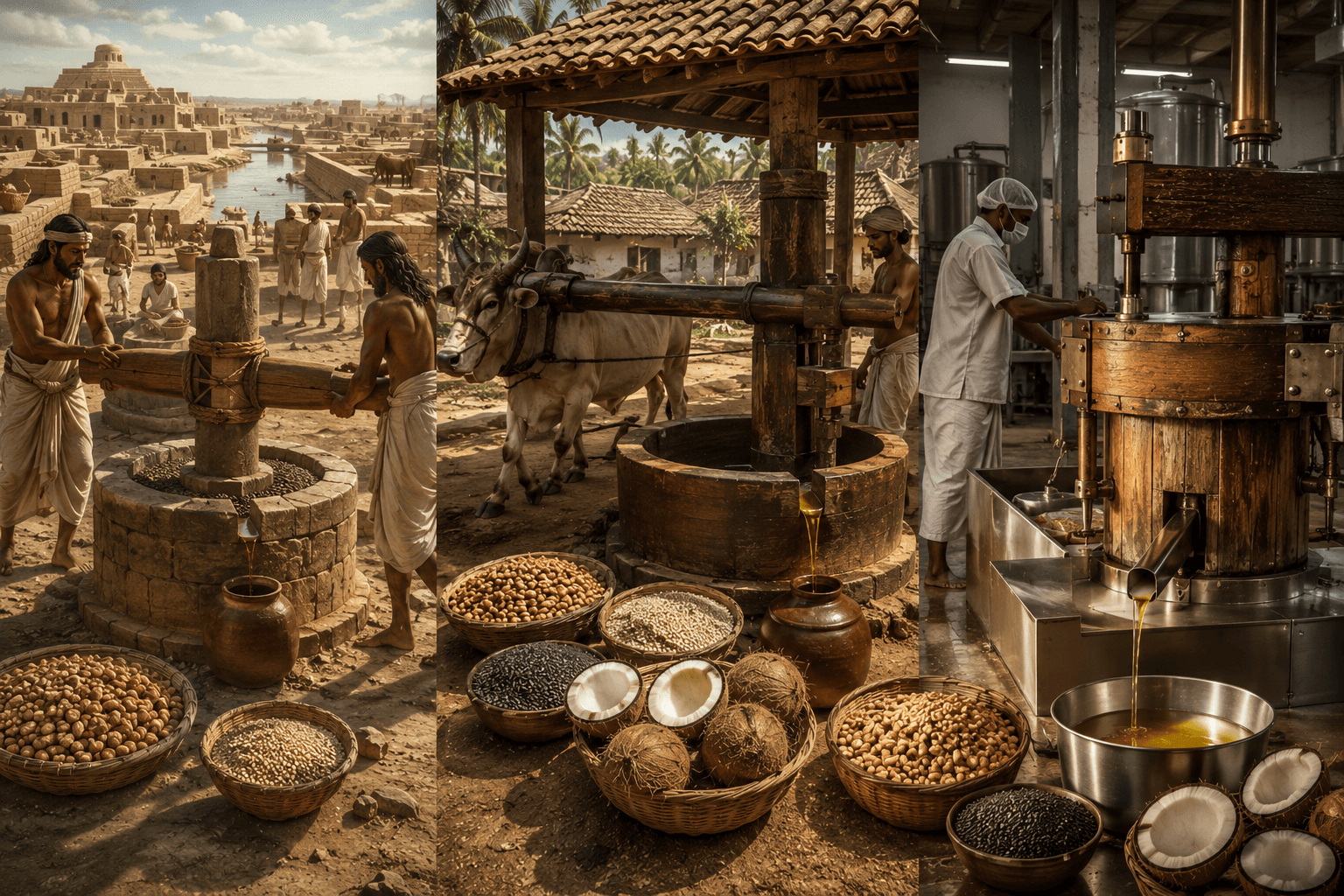 What is Wooden Cold Pressed Oil? History, Benefits and Traditional Manufacturing - Image 2
